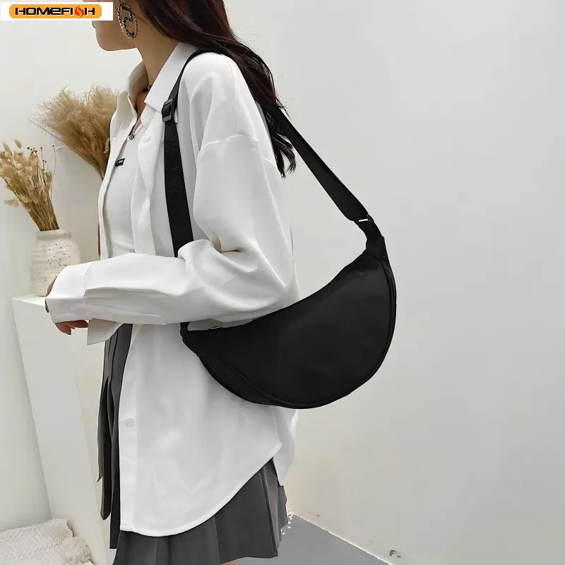 Mala Casual em Nylon | Unissexo, Leve e Grande Capacidade