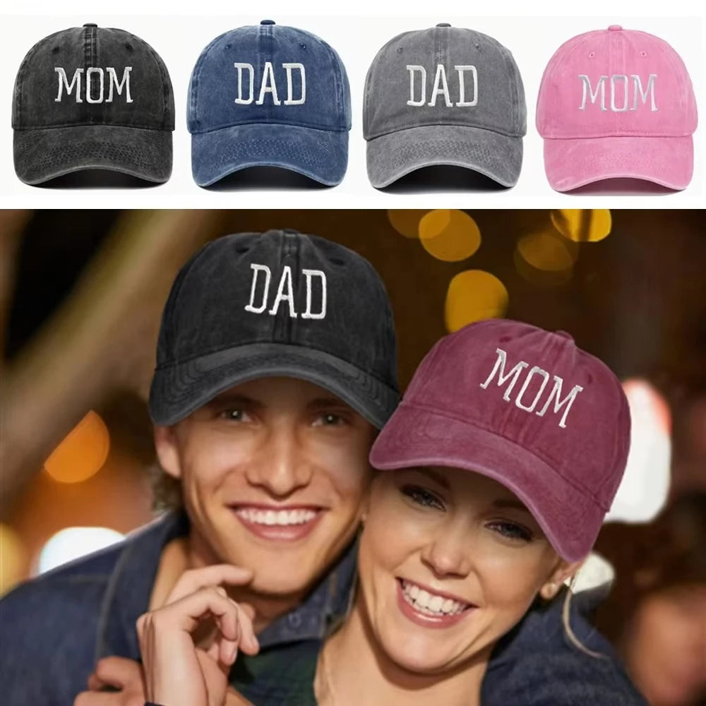 Boné Mom and Dad