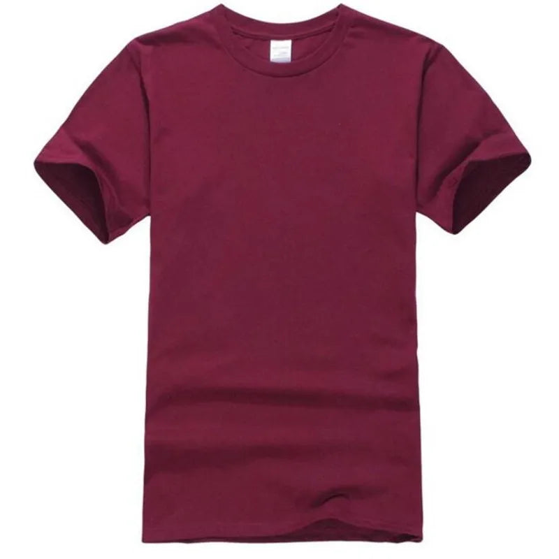 T-shirt Masculina 100% Algodão | Gola Redonda Casual