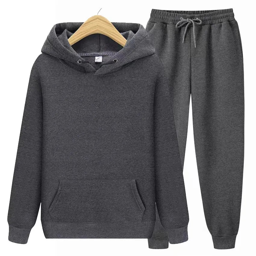 Conjunto Desportivo Hoodie + Calças | Casual Unissexo