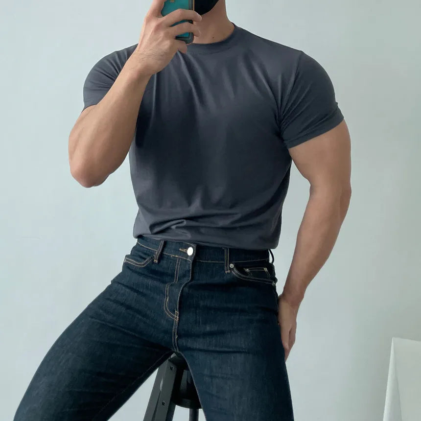 T-shirt Masculina de alta qualidade