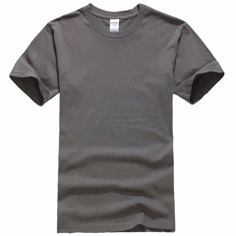 T-shirt Masculina 100% Algodão | Gola Redonda Casual