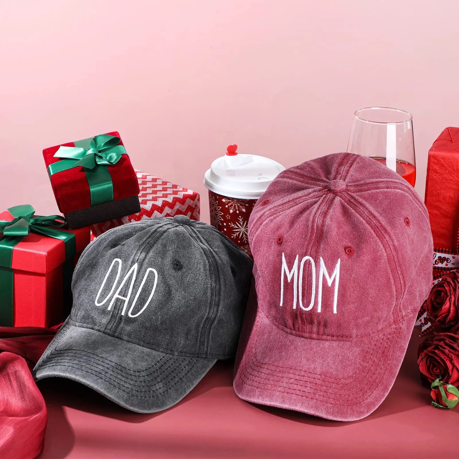 Mom and Dad Cap