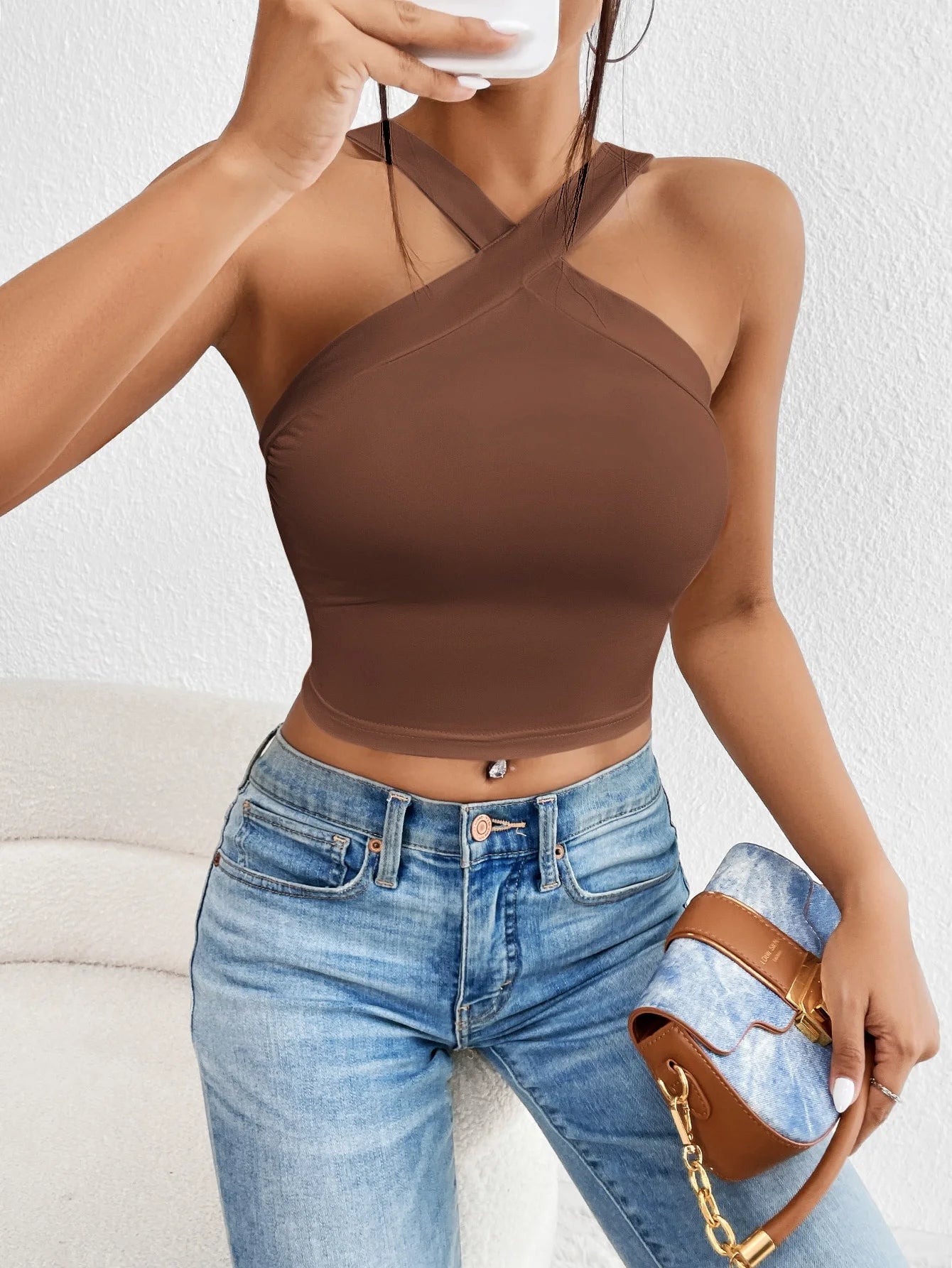 Top elegante para mulher/ rapariga