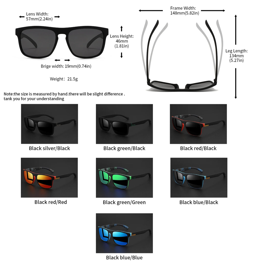 2 pieces of men's sunglasses