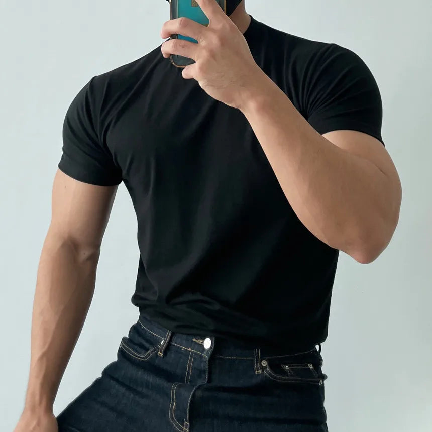 T-shirt Masculina de alta qualidade