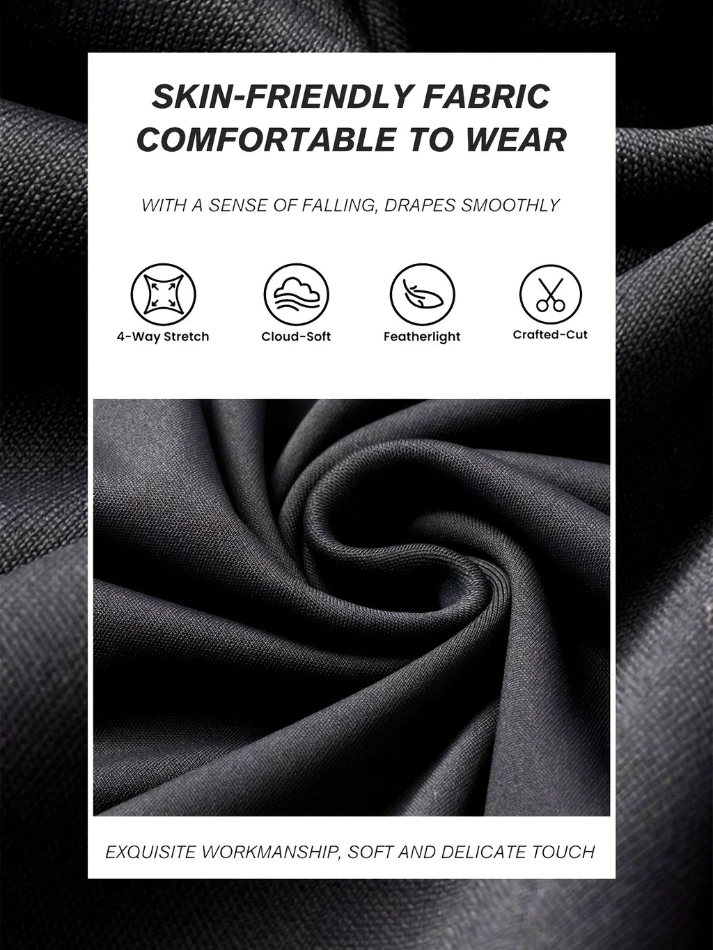 Leggings / Calças Pretas Femininas de Cintura Alta — Corte Flared Slim Fit