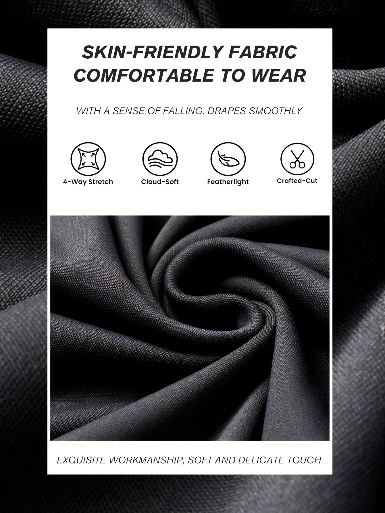 Leggings / Calças Pretas Femininas de Cintura Alta — Corte Flared Slim Fit