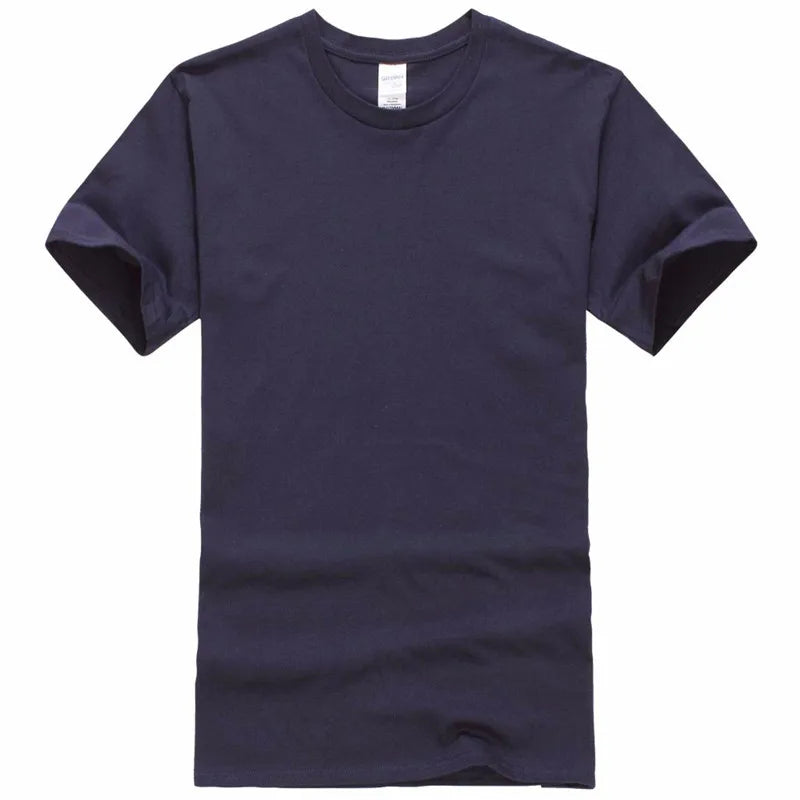 T-shirt Masculina 100% Algodão | Gola Redonda Casual