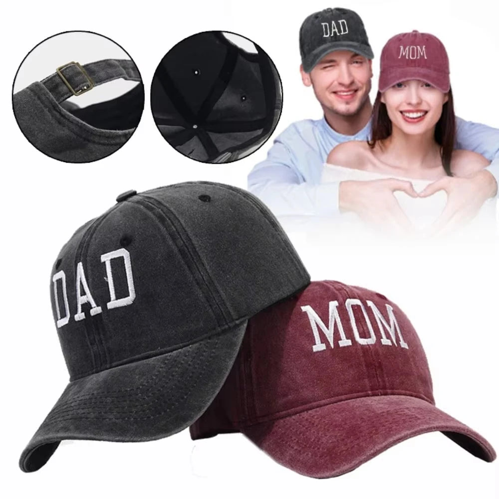 Boné Mom and Dad
