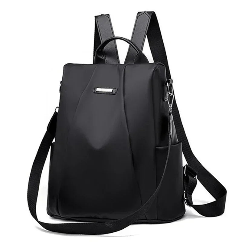 Mochila Feminina em Nylon | Leve, Impermeável e Multifuncional