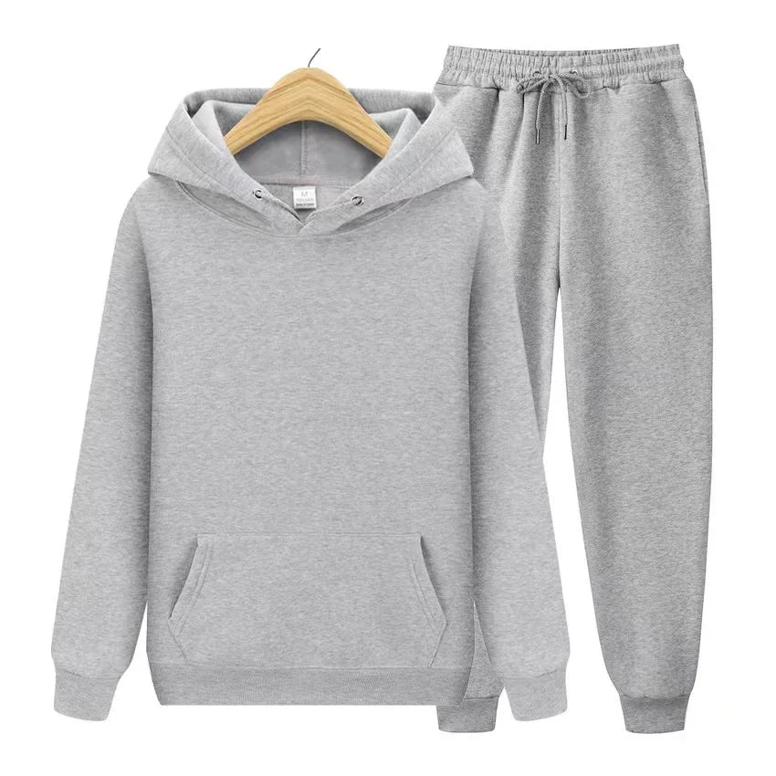 Conjunto Desportivo Hoodie + Calças | Casual Unissexo