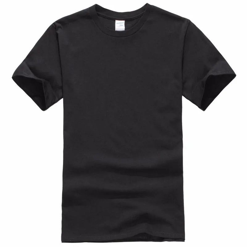 T-shirt Masculina 100% Algodão | Gola Redonda Casual
