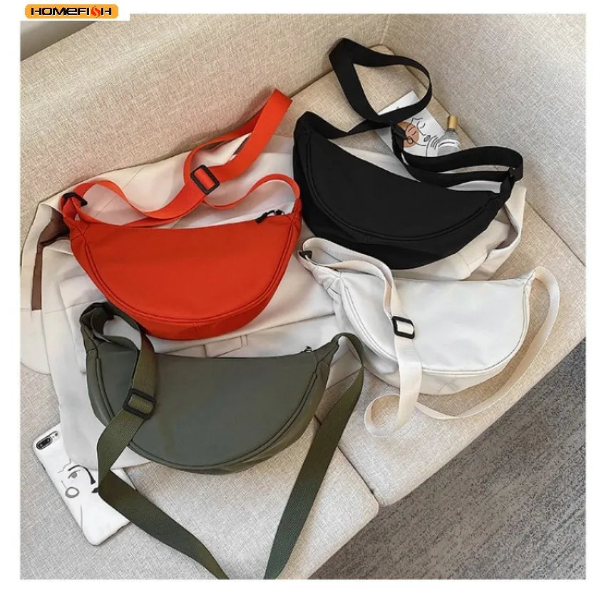 Mala Casual em Nylon | Unissexo, Leve e Grande Capacidade