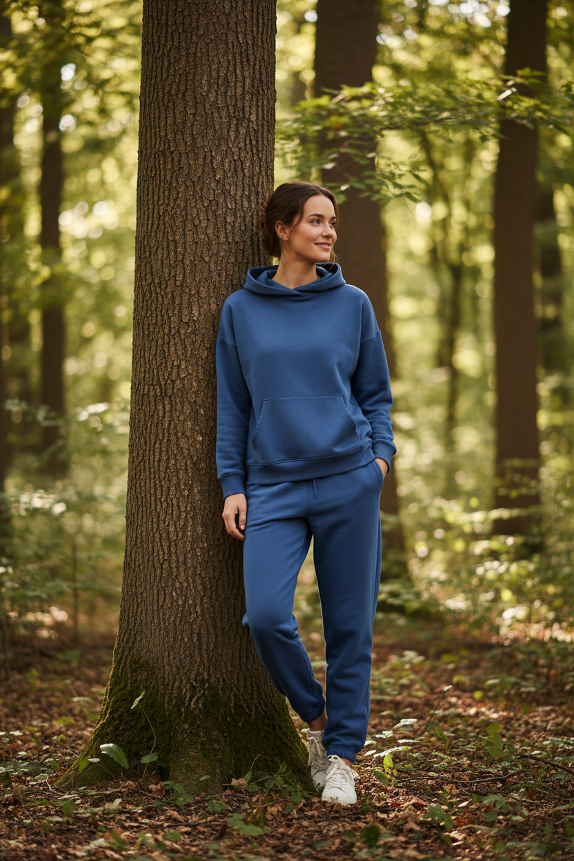 Conjunto Azul - Mulher