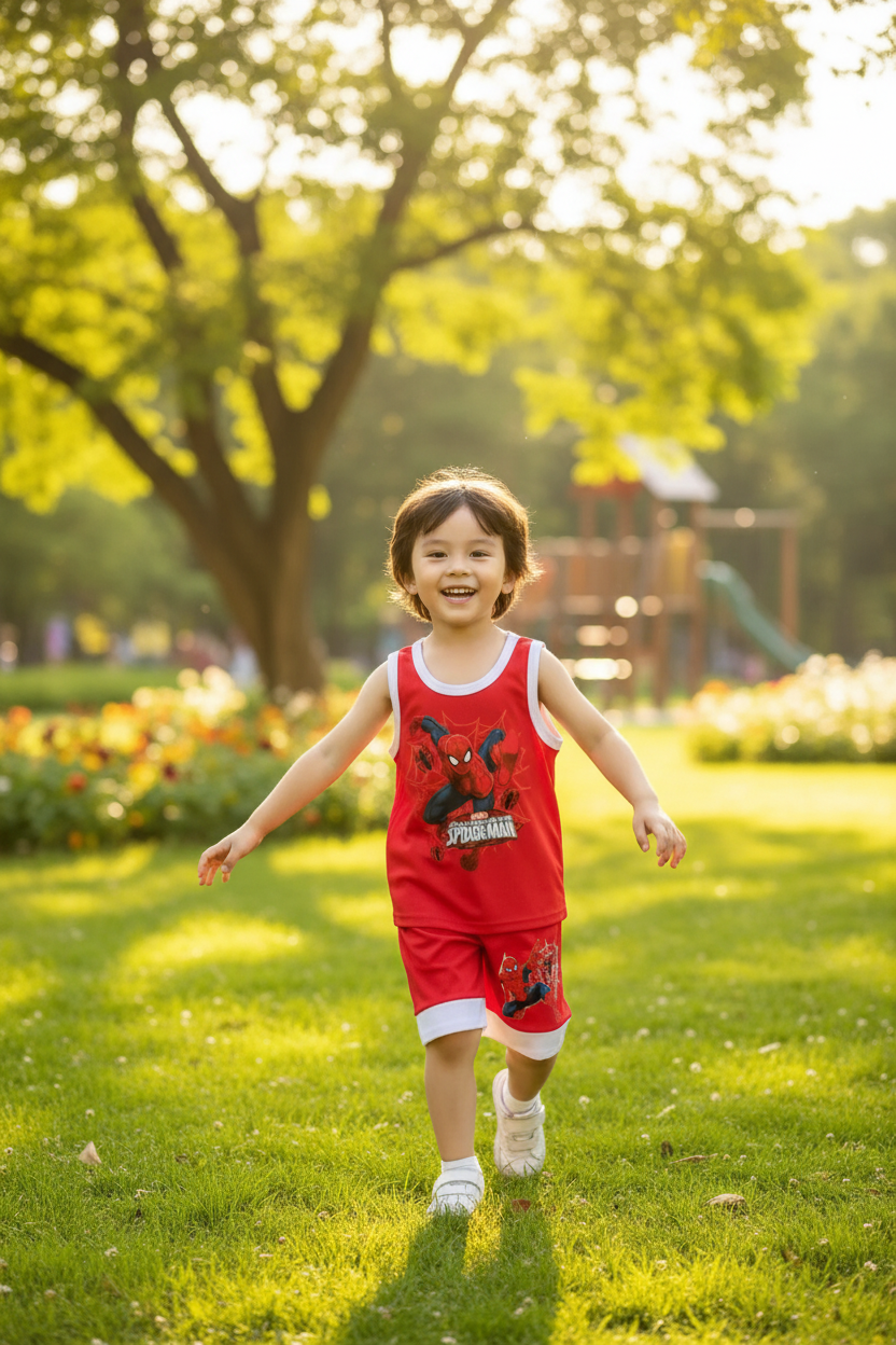 Conjunto Infantil Vermelho