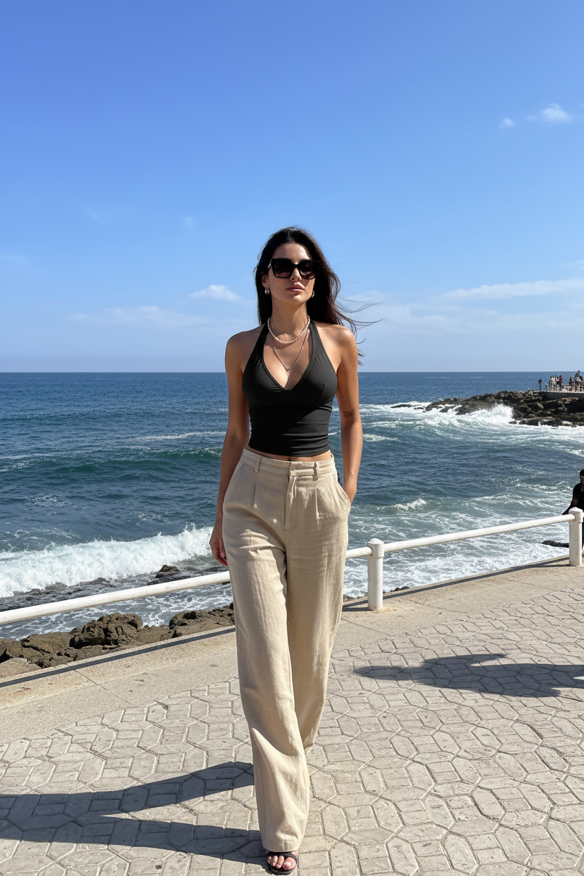 Top Preto - Beira Mar